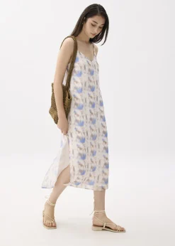 Love, Bonito Vacation|Dresses*Abstract V-neck Column Midaxi Dress
