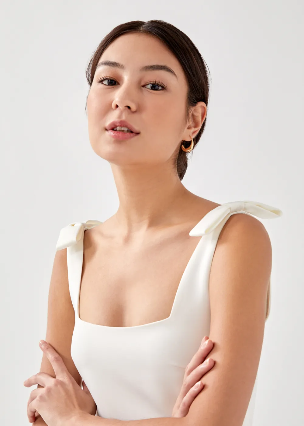 Love, Bonito Party Dresses*Adalee Ruffle Midi Trumpet Dress