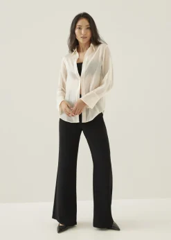 Love, Bonito Party Tops|Blouses & Shirts*Adelia Tailored Collared Shirt