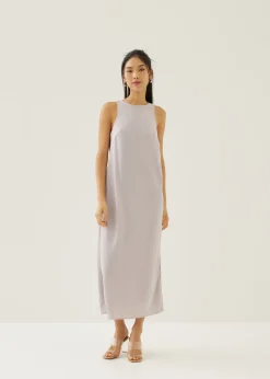 Love, Bonito Weekend Dresses*Adelle Satin Cross Back Maxi Dress