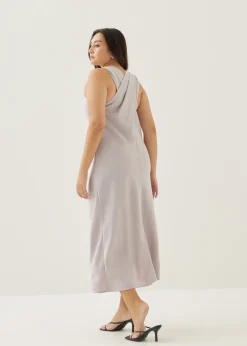 Love, Bonito Weekend Dresses*Adelle Satin Cross Back Maxi Dress