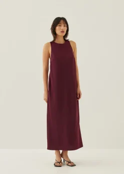 Love, Bonito Weekend Dresses*Adelle Satin Cross Back Maxi Dress