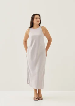 Love, Bonito Weekend Dresses*Adelle Satin Cross Back Maxi Dress