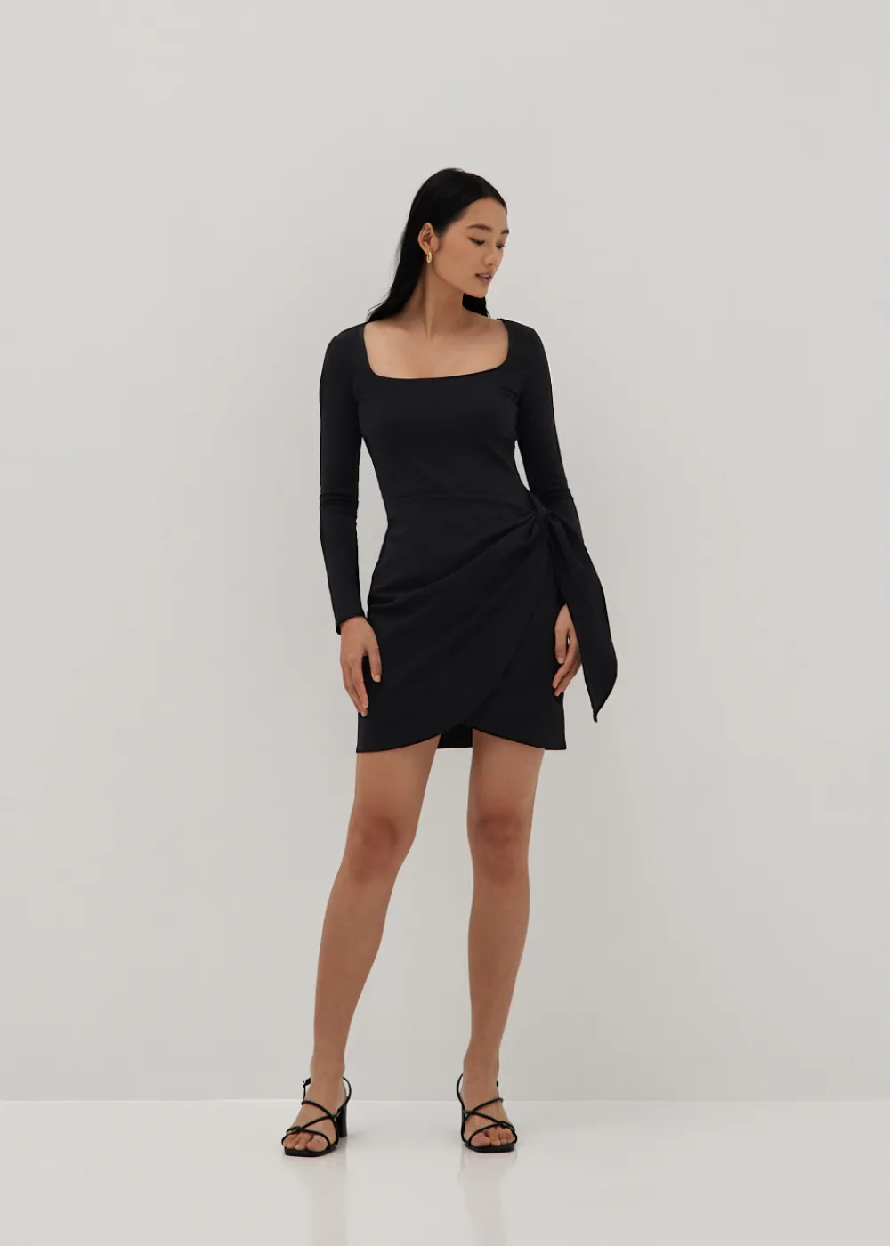 Love, Bonito Casual Dresses*Aerin Wrap Mini Dress