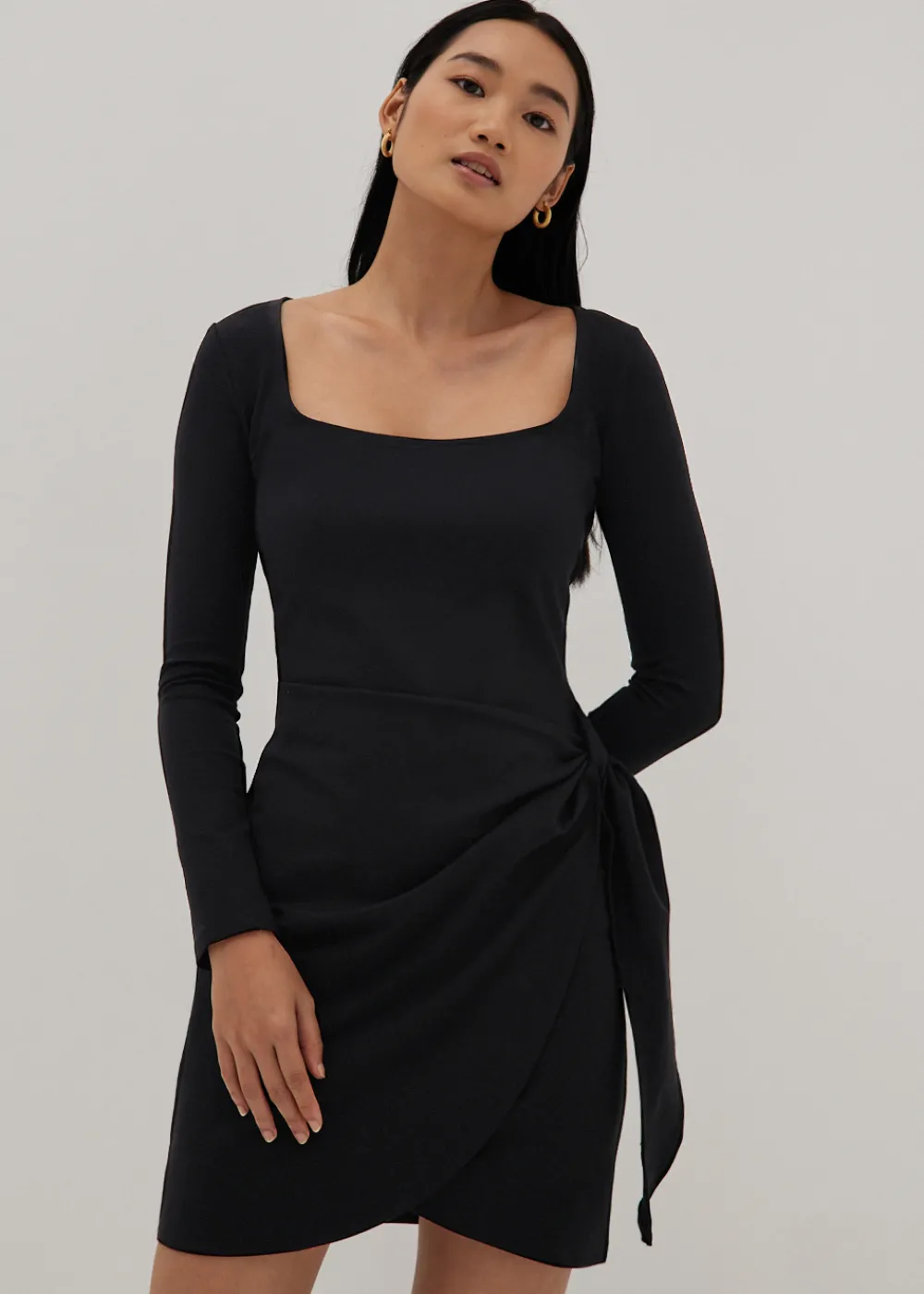 Love, Bonito Casual Dresses*Aerin Wrap Mini Dress