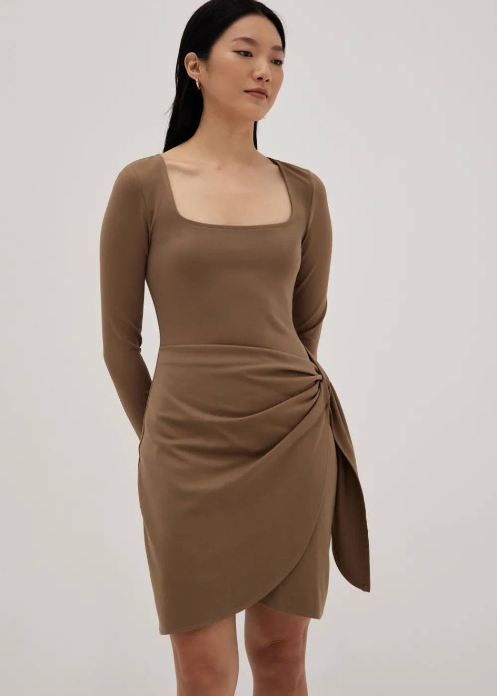 Love, Bonito Casual Dresses*Aerin Wrap Mini Dress