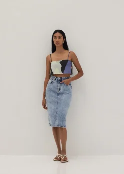 Love, Bonito Casual Tops|Tanks & Camis*Aerith Crop Camisole in Joyous Affair