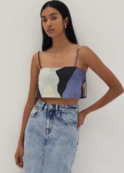 Love, Bonito Casual Tops|Tanks & Camis*Aerith Crop Camisole in Joyous Affair