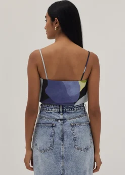 Love, Bonito Casual Tops|Tanks & Camis*Aerith Crop Camisole in Joyous Affair