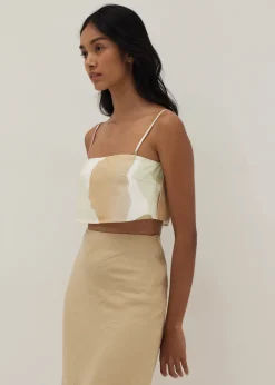 Love, Bonito Casual Tops|Tanks & Camis*Aerith Crop Camisole in Joyous Affair