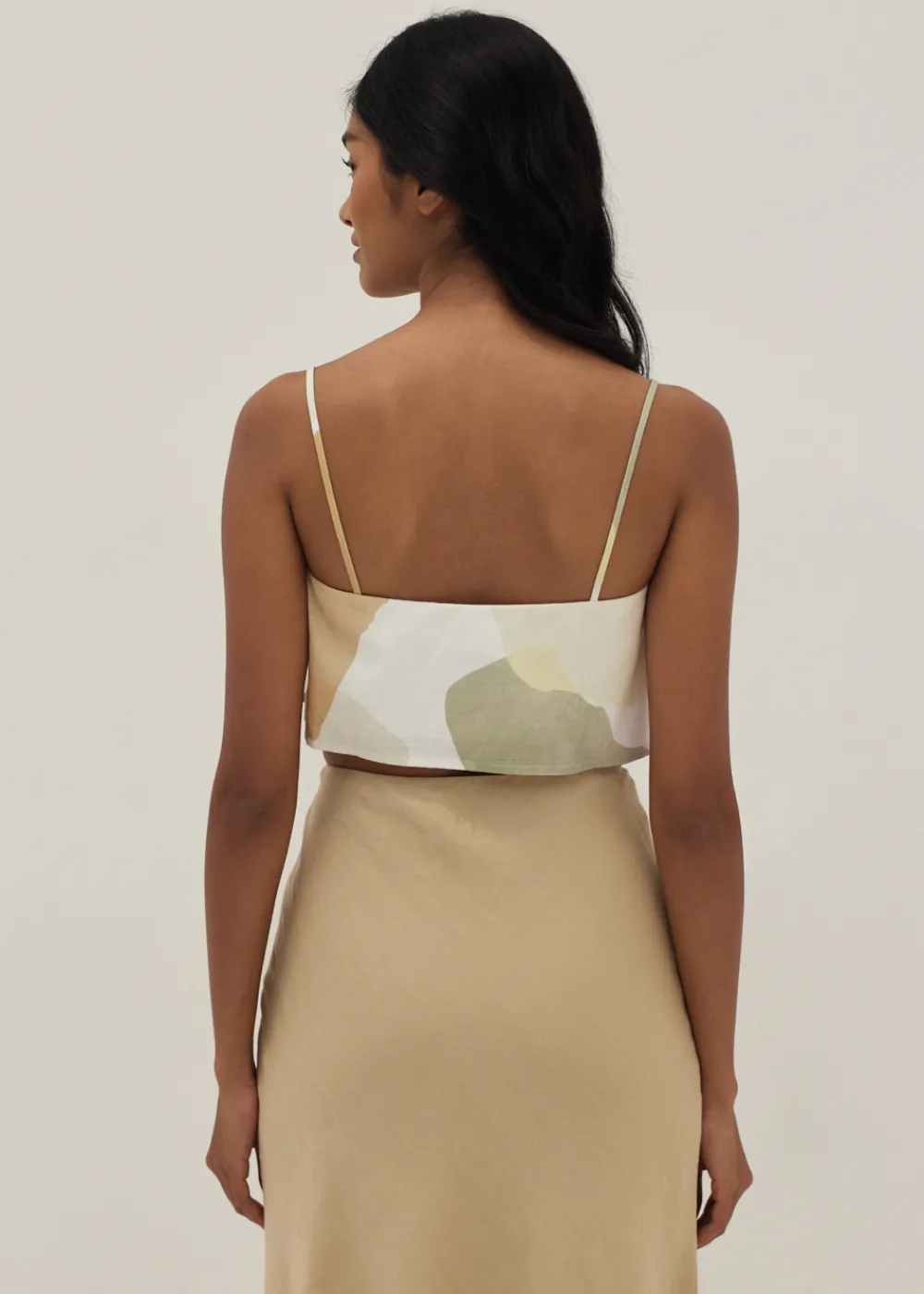 Love, Bonito Casual Tops|Tanks & Camis*Aerith Crop Camisole in Joyous Affair