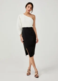 Love, Bonito Party Dresses*Agnesia Pleated Toga Dress