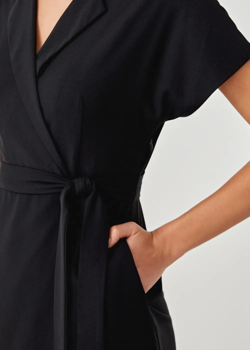 Love, Bonito Work Dresses*Alaina Tailored Belted Dress
