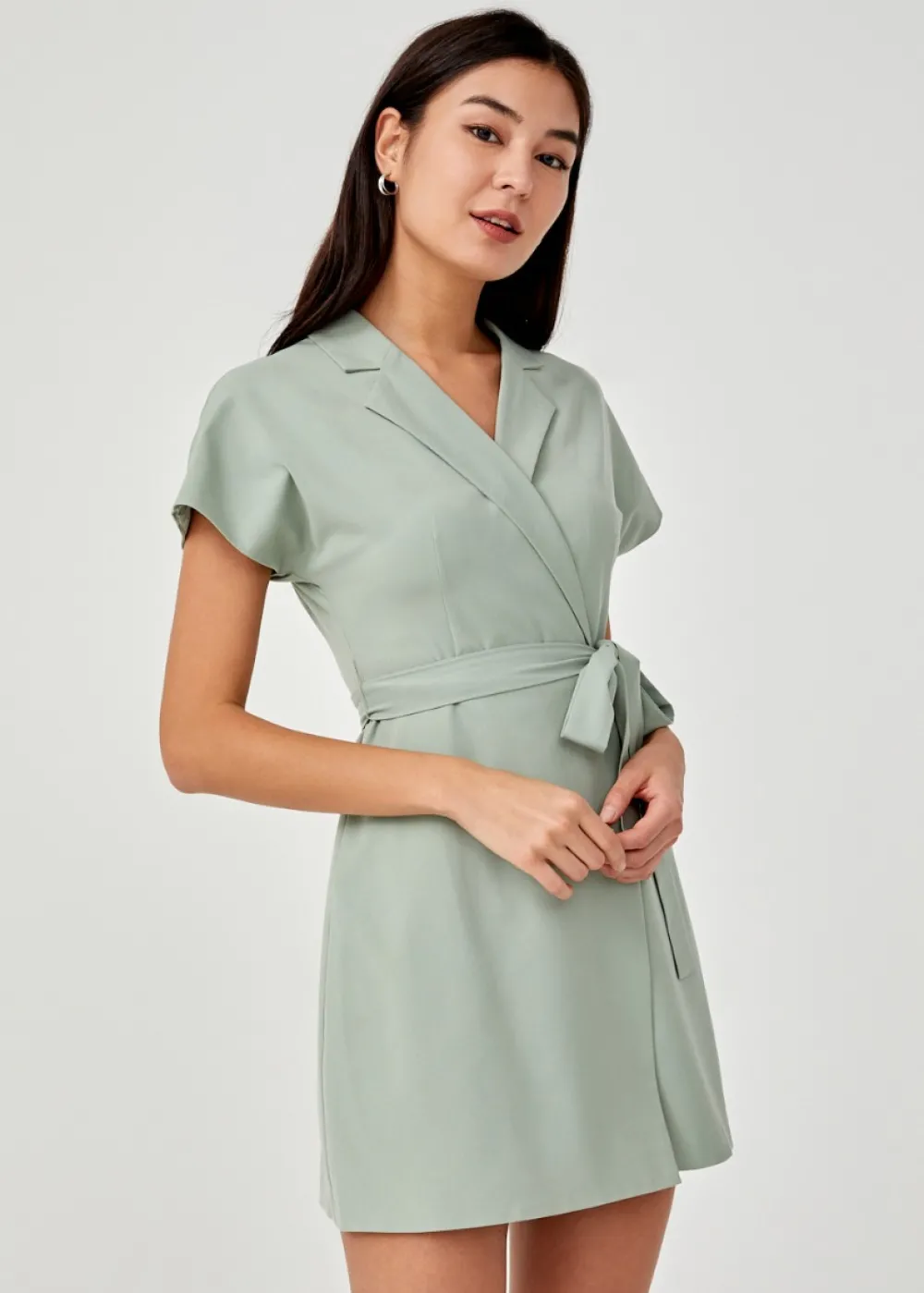 Love, Bonito Work Dresses*Alaina Tailored Belted Dress