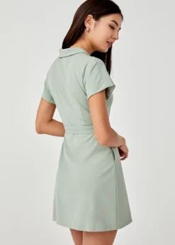 Love, Bonito Work Dresses*Alaina Tailored Belted Dress