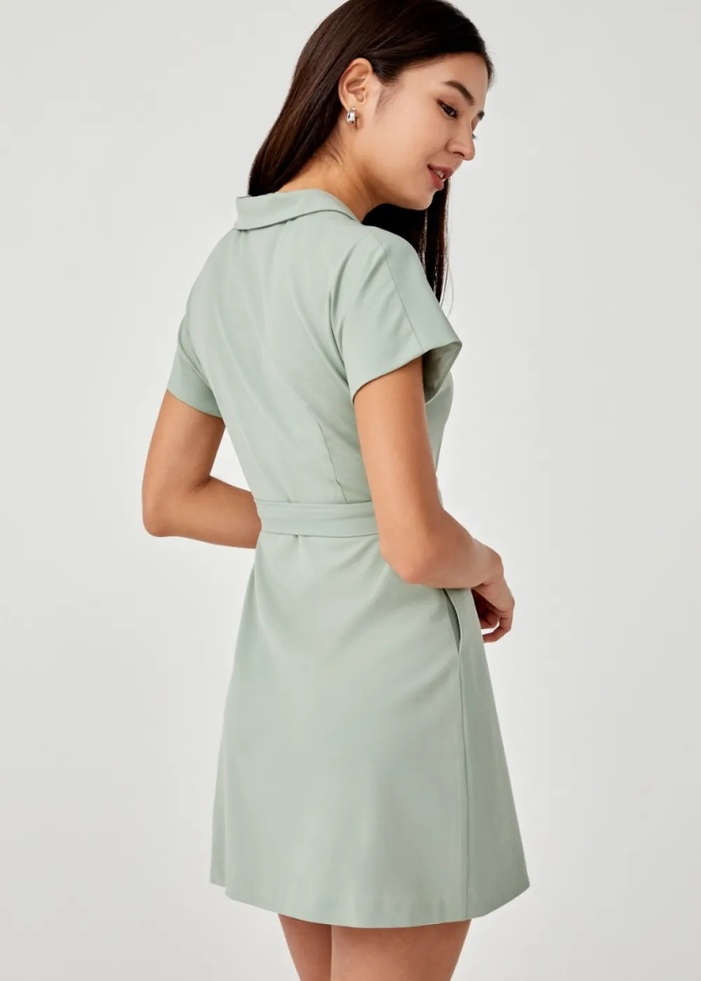 Love, Bonito Work Dresses*Alaina Tailored Belted Dress