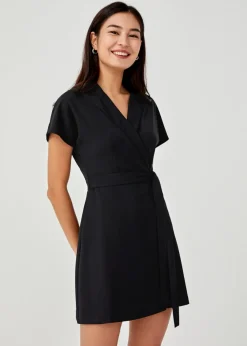 Love, Bonito Work Dresses*Alaina Tailored Belted Dress