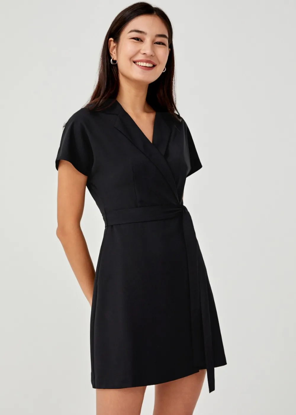 Love, Bonito Work Dresses*Alaina Tailored Belted Dress