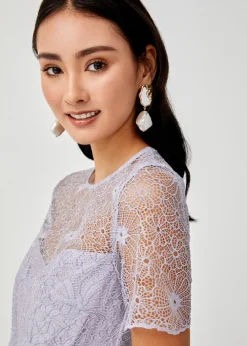 Love, Bonito Party Dresses*Alisha Lace Overlay Pencil Dress