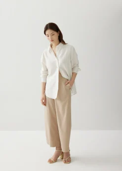 Love, Bonito Blouses & Shirts*Alvina Relaxed Striped Linen Shirt