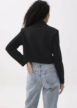 Love, Bonito Petite-Friendly|Work*Alya Boxy Crop Blazer