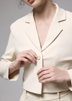 Love, Bonito Petite-Friendly|Work*Alya Boxy Crop Blazer