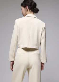 Love, Bonito Petite-Friendly|Work*Alya Boxy Crop Blazer