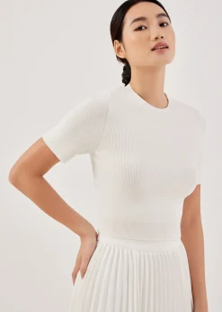 Love, Bonito Work Tops*Amaia Knit Crop Top
