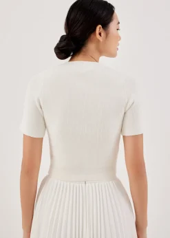 Love, Bonito Work Tops*Amaia Knit Crop Top