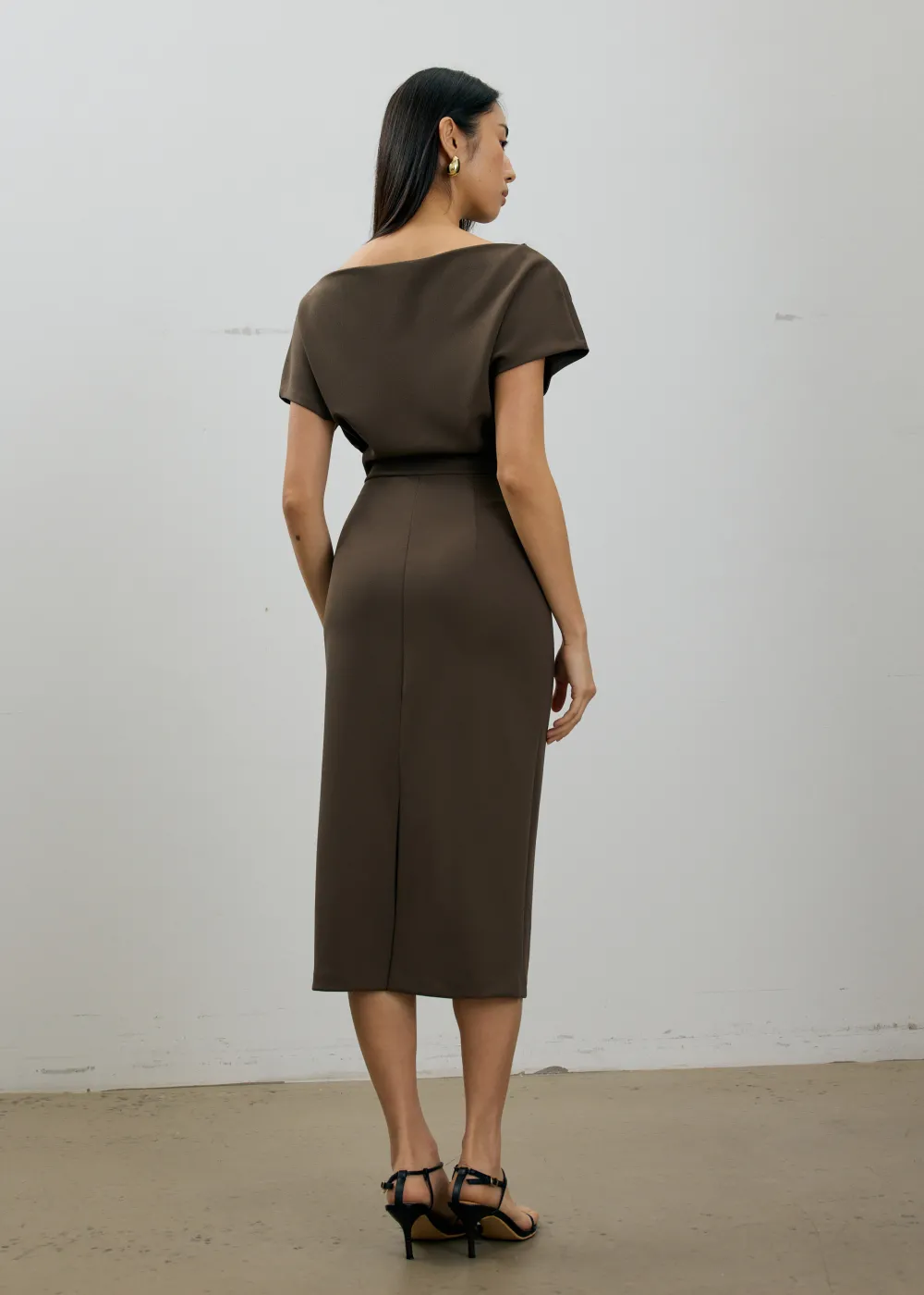 Love, Bonito Party & Occasions|Dresses*Amala Multi-way Drape Midi Dress