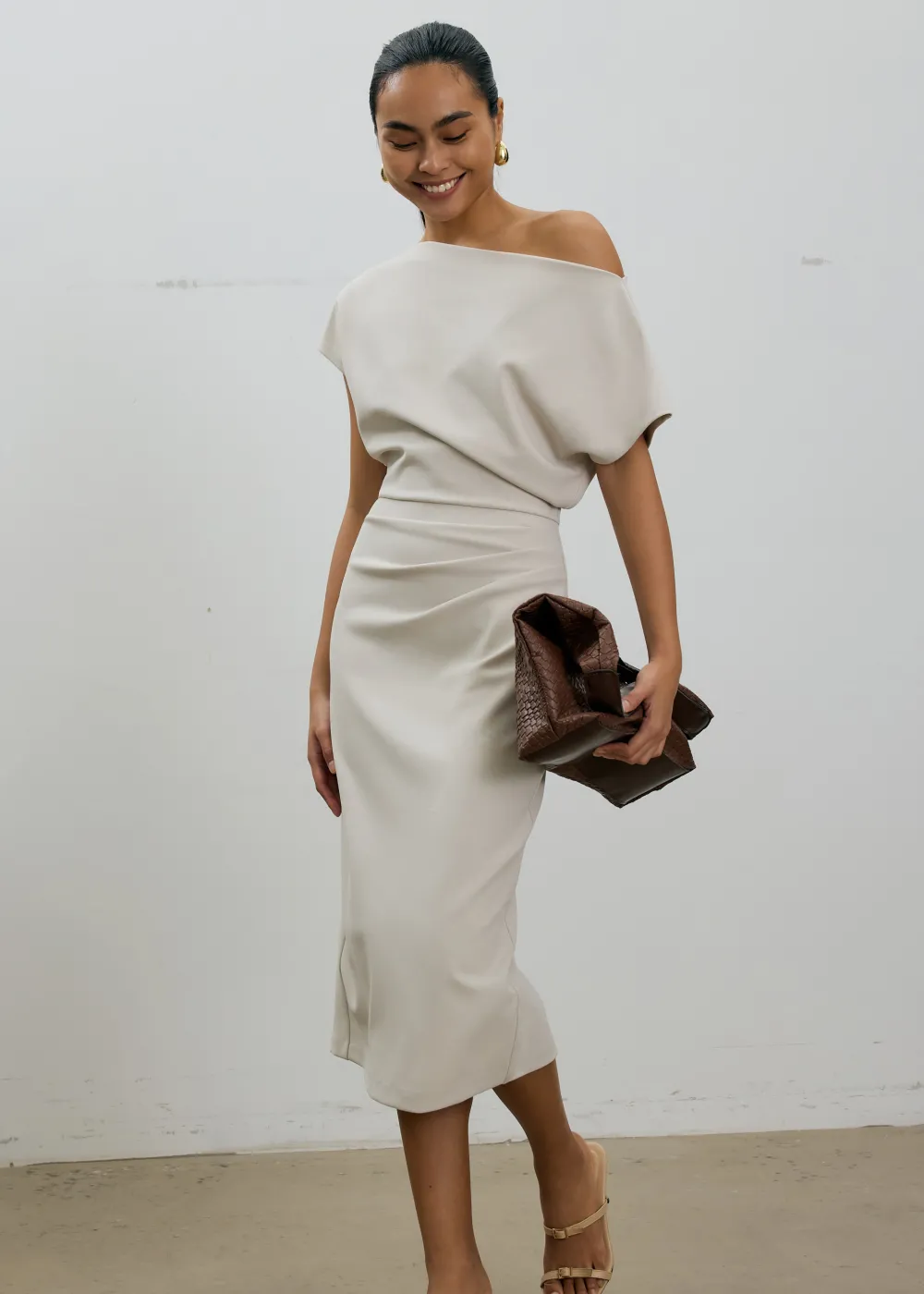 Love, Bonito Party & Occasions|Dresses*Amala Multi-way Drape Midi Dress