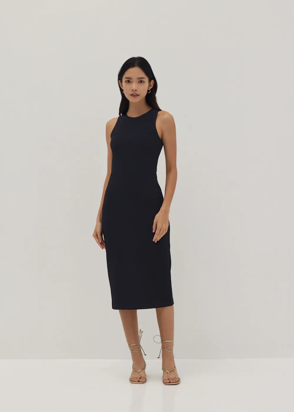 Love, Bonito Casual Dresses*Amanda Ribbed Cut Out Midi Dress