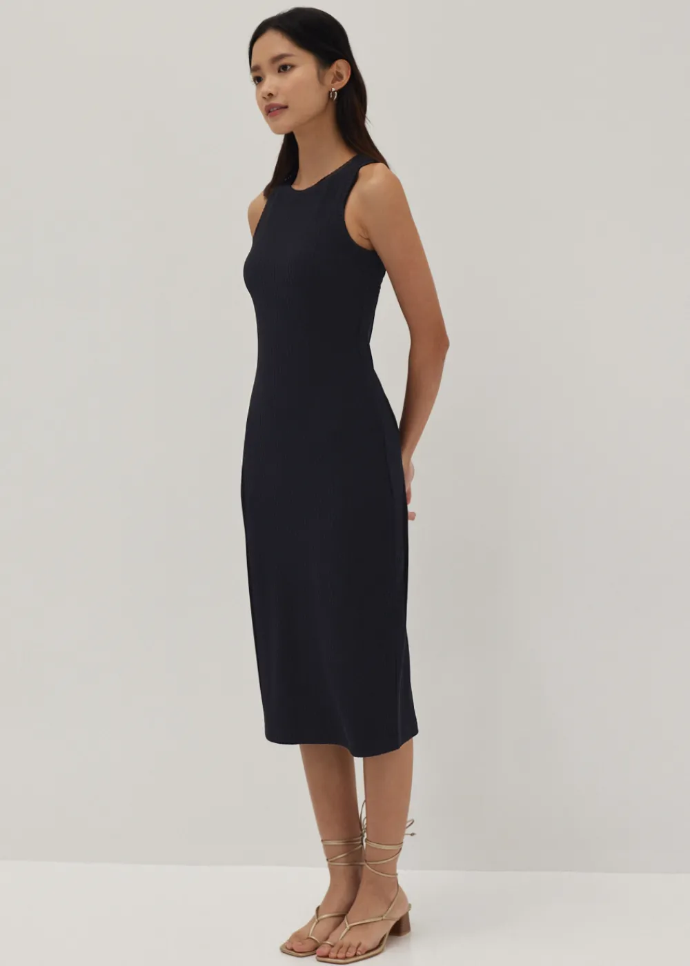 Love, Bonito Casual Dresses*Amanda Ribbed Cut Out Midi Dress