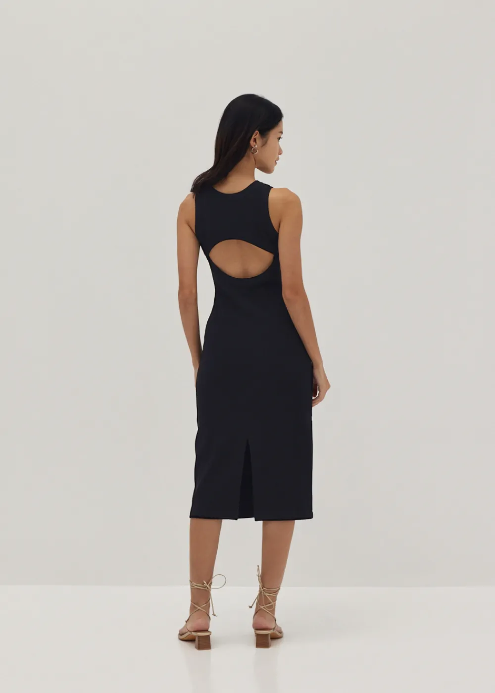 Love, Bonito Casual Dresses*Amanda Ribbed Cut Out Midi Dress