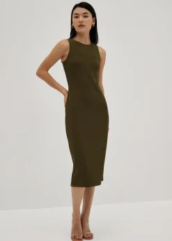 Love, Bonito Casual Dresses*Amanda Ribbed Cut Out Midi Dress