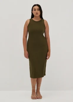 Love, Bonito Casual Dresses*Amanda Ribbed Cut Out Midi Dress