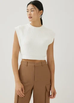 Love, Bonito Weekend & Vacation Tops*Amira Knit Crop Top