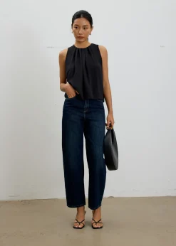 Love, Bonito Work Tops|Work*Amy Satin Pleated Top