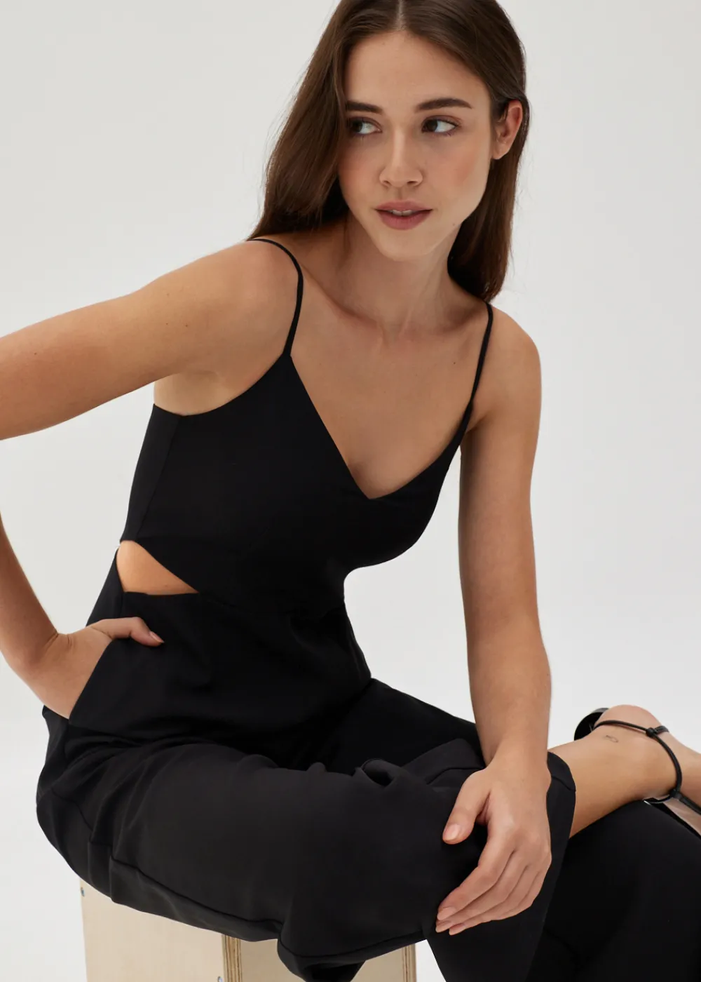 Love, Bonito Party & Occasions*Anissa Padded Cut Out Jumpsuit