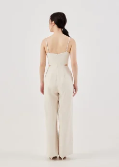 Love, Bonito Party & Occasions*Anissa Padded Cut Out Jumpsuit
