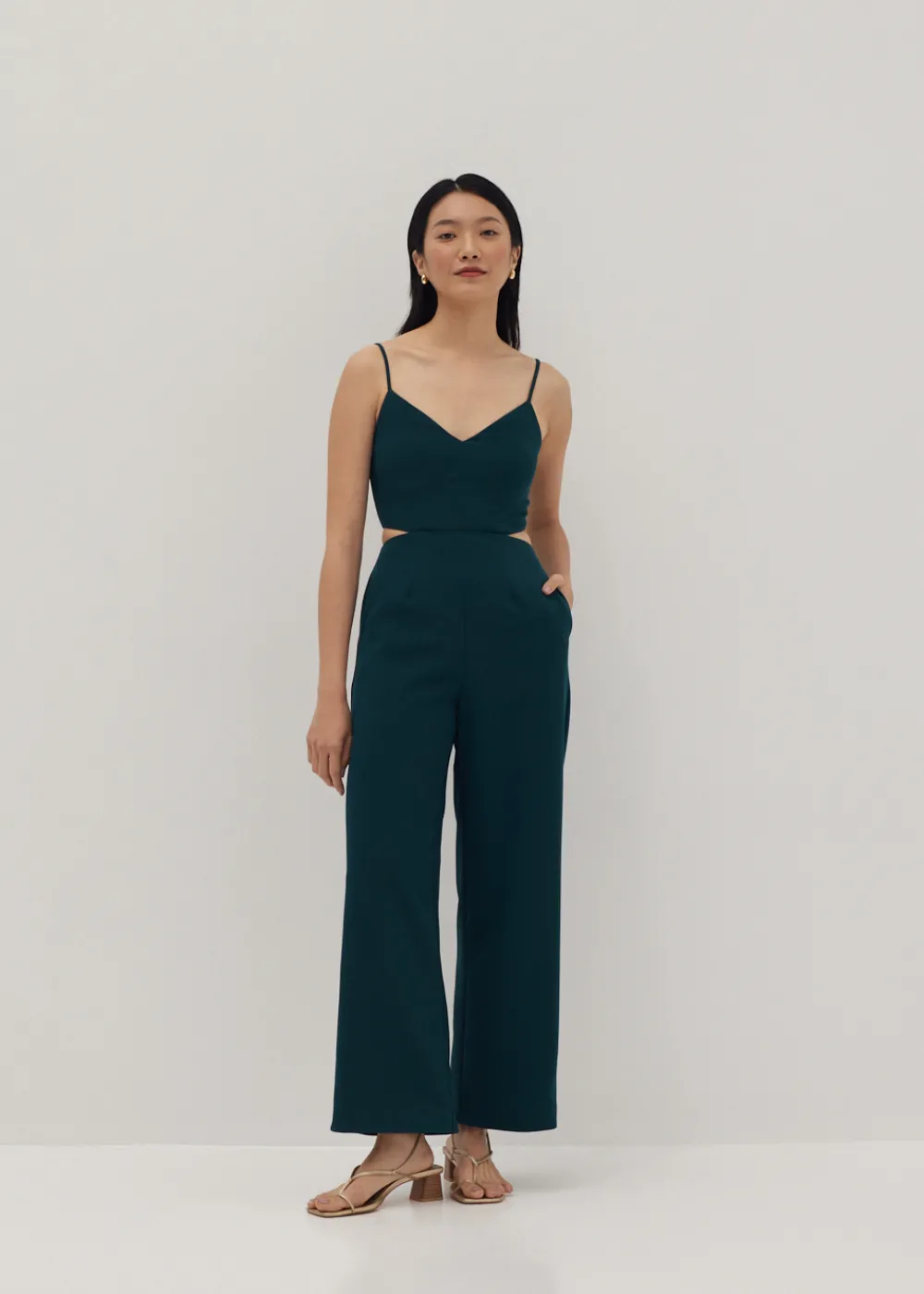 Love, Bonito Party & Occasions*Anissa Padded Cut Out Jumpsuit