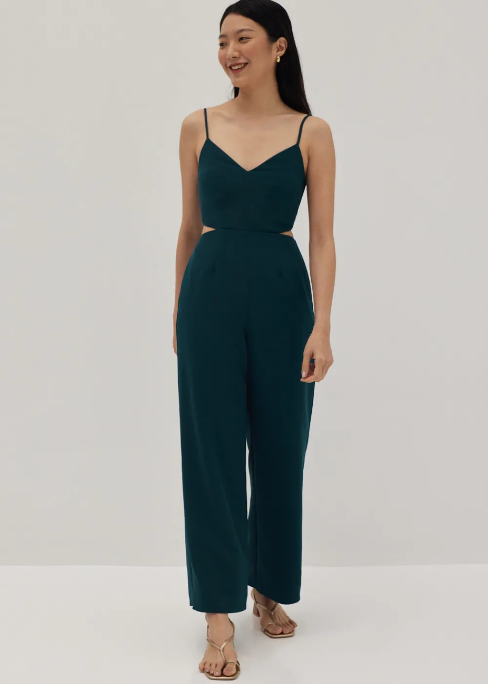 Love, Bonito Party & Occasions*Anissa Padded Cut Out Jumpsuit