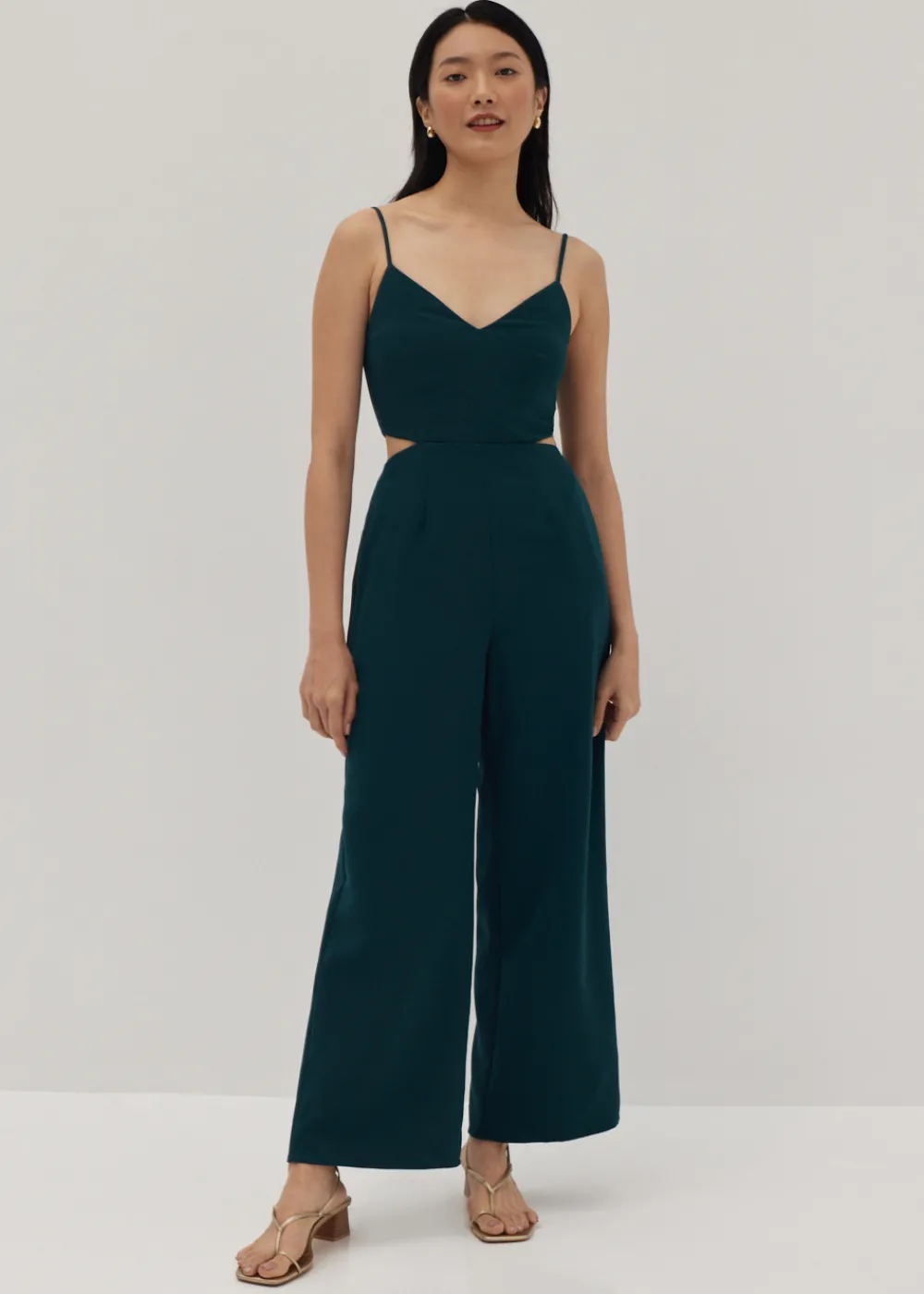 Love, Bonito Party & Occasions*Anissa Padded Cut Out Jumpsuit