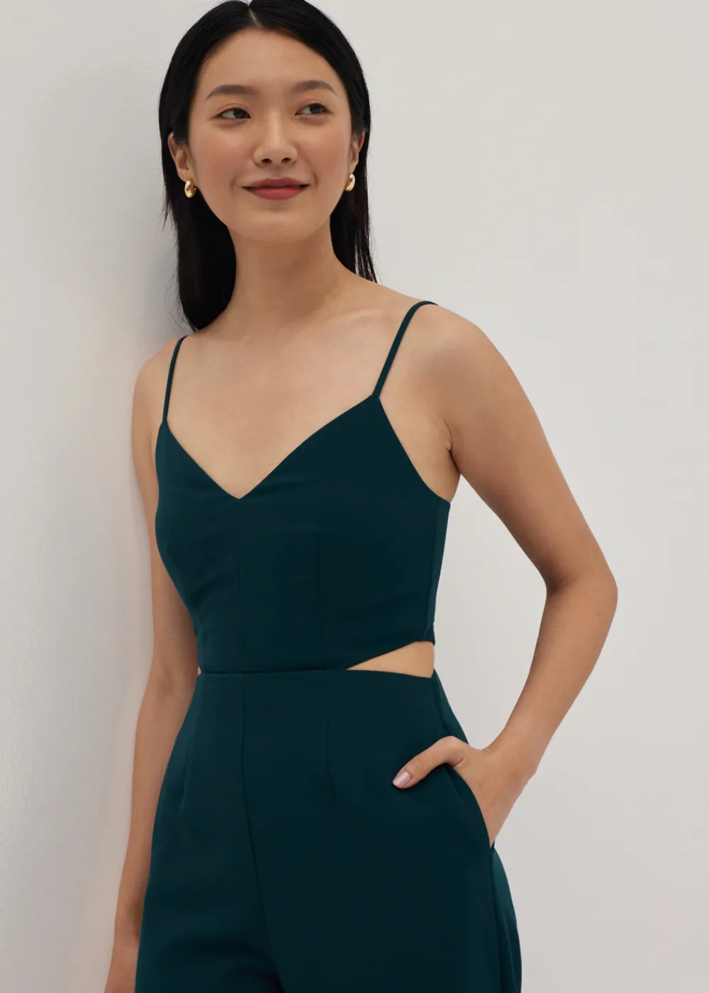 Love, Bonito Party & Occasions*Anissa Padded Cut Out Jumpsuit