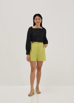 Love, Bonito Party Tops|Blouses & Shirts*Annalise Organza Brocade Blouse