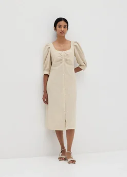 Love, Bonito Weekend Dresses*Anniston Puff Sleeve Shirt Dress