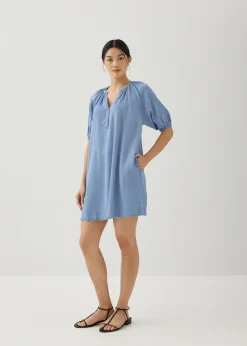 Love, Bonito Weekend Dresses*Arabelle Chambray Swing Mini Dress