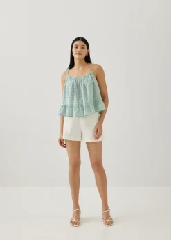 Love, Bonito Casual Tops|Tanks & Camis*Araminta Gingham Tie Back Camisole