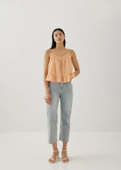 Love, Bonito Casual Tops|Tanks & Camis*Araminta Gingham Tie Back Camisole