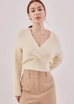 Love, Bonito Weekend & Vacation Tops*Ardyn Wrap Knit Top
